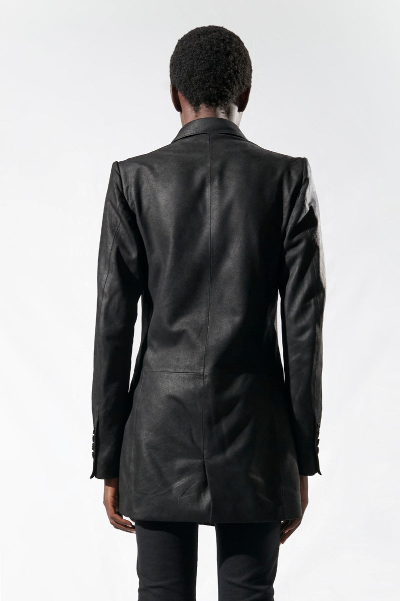 Oversized Leather Jacket