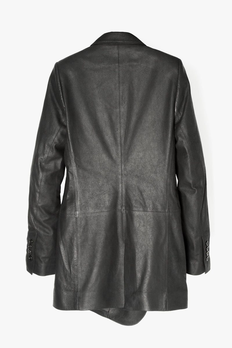 Oversized Leather Jacket
