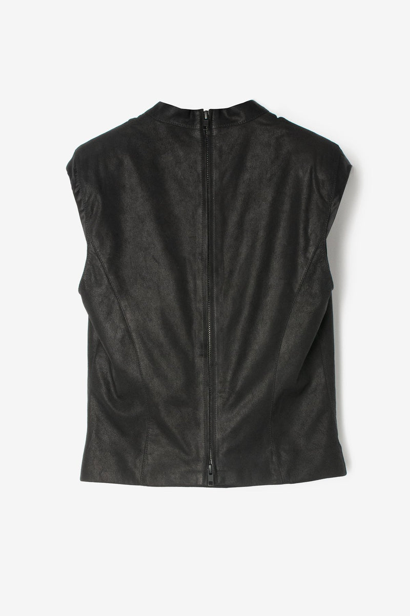 Leather Top