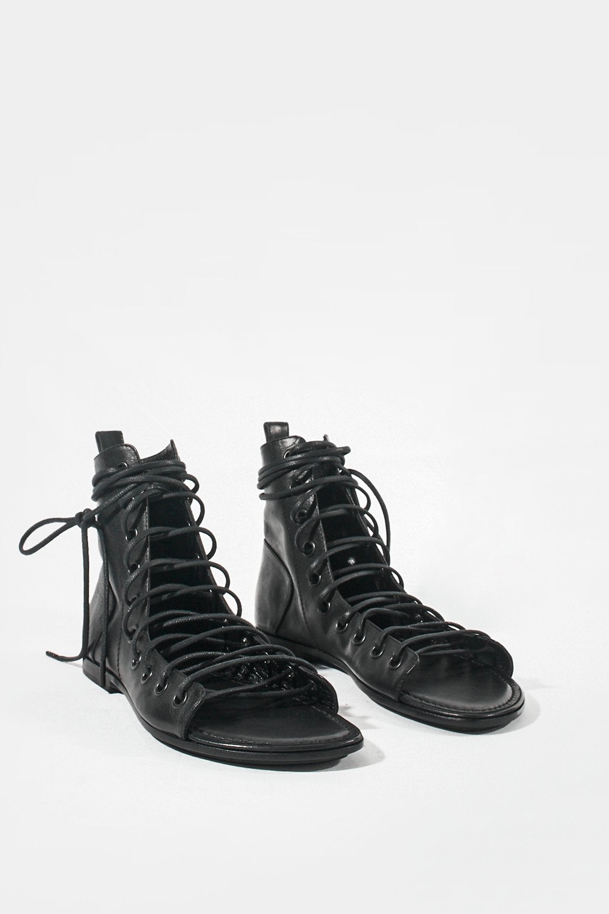 Lace-up Sandals