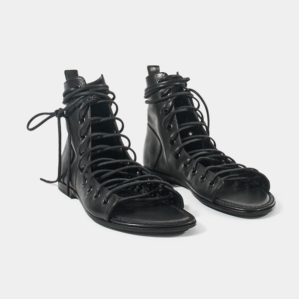 Lace-up Sandals