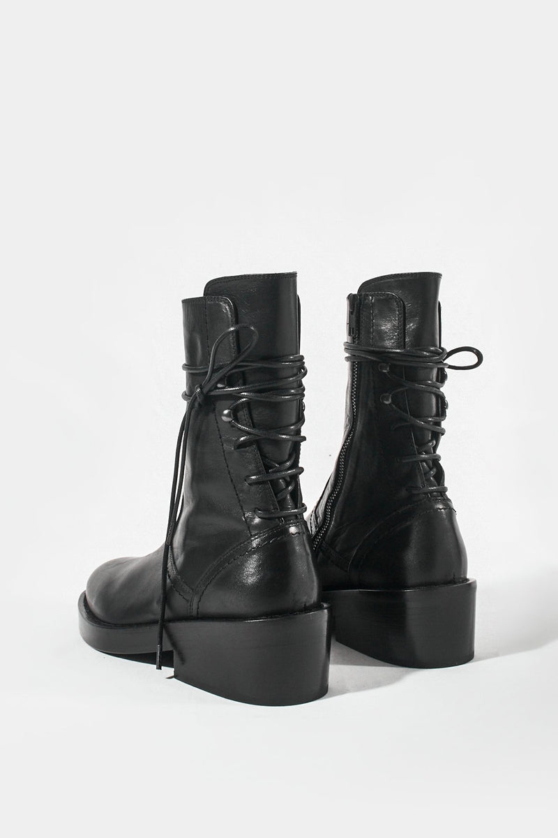 Back Lace-up Boots