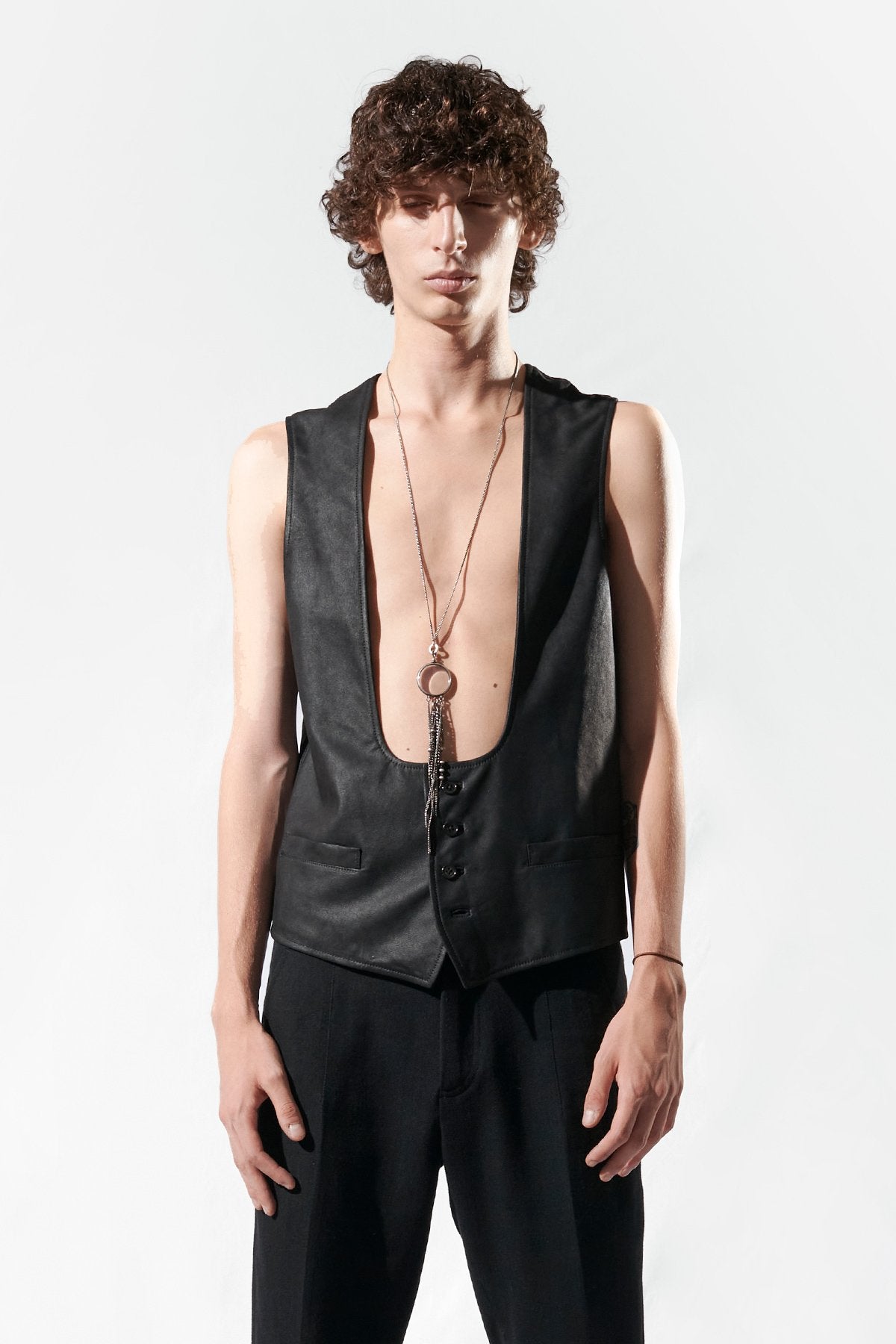 Leather Waistcoat