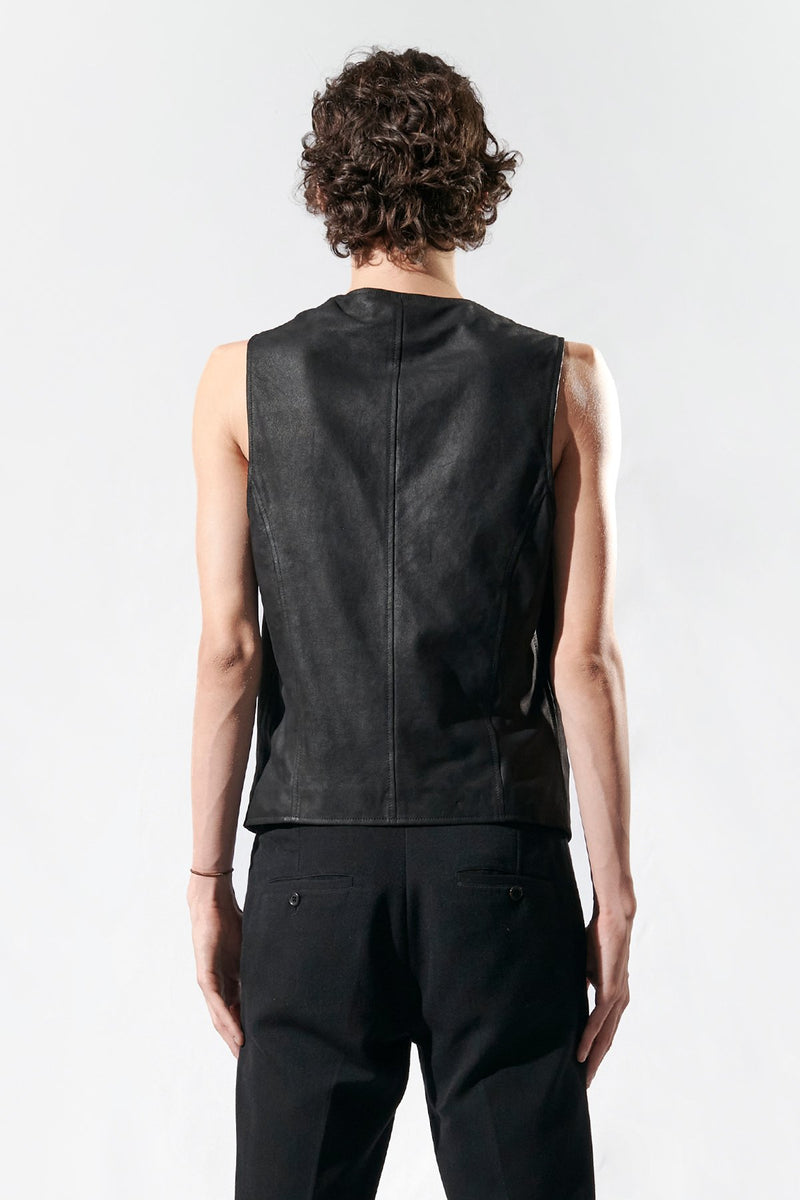Leather Waistcoat