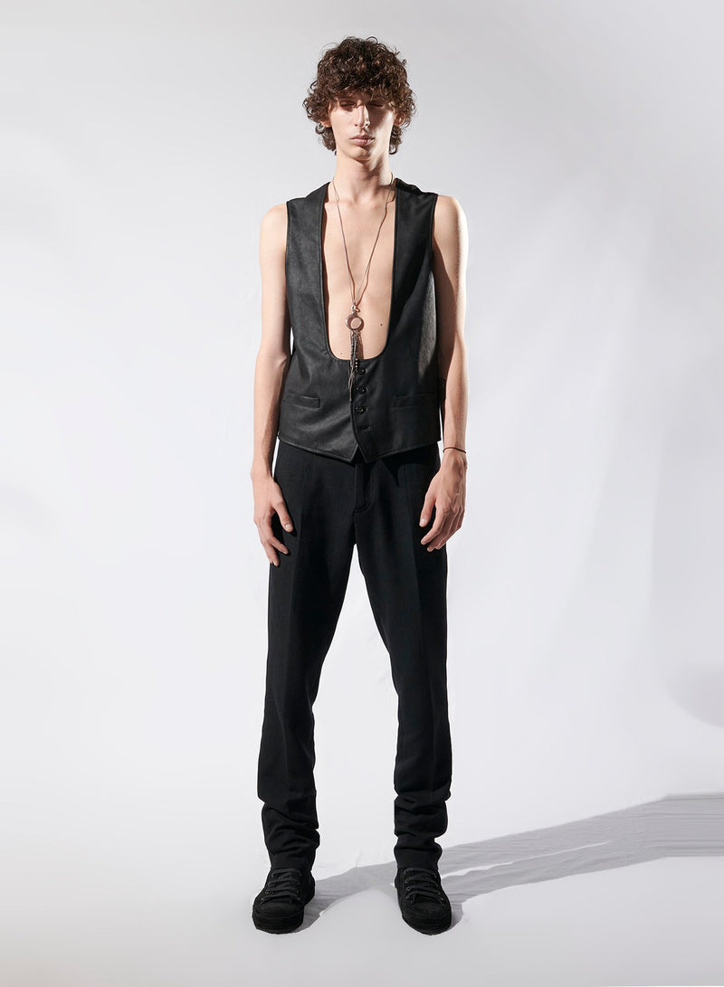 Leather Waistcoat