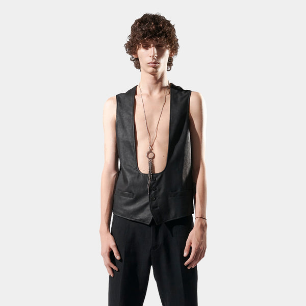 Leather Waistcoat