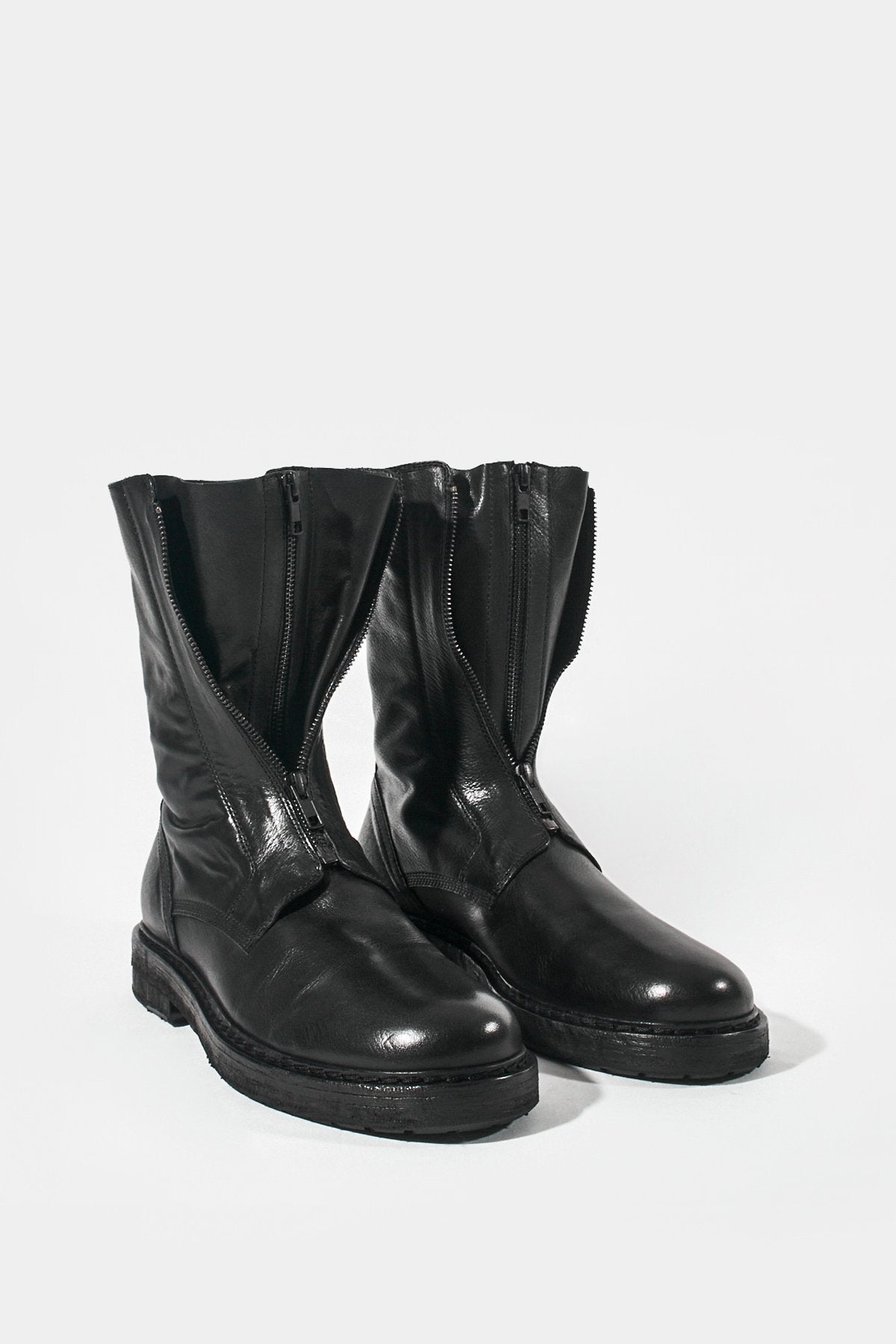 Zipped Boots