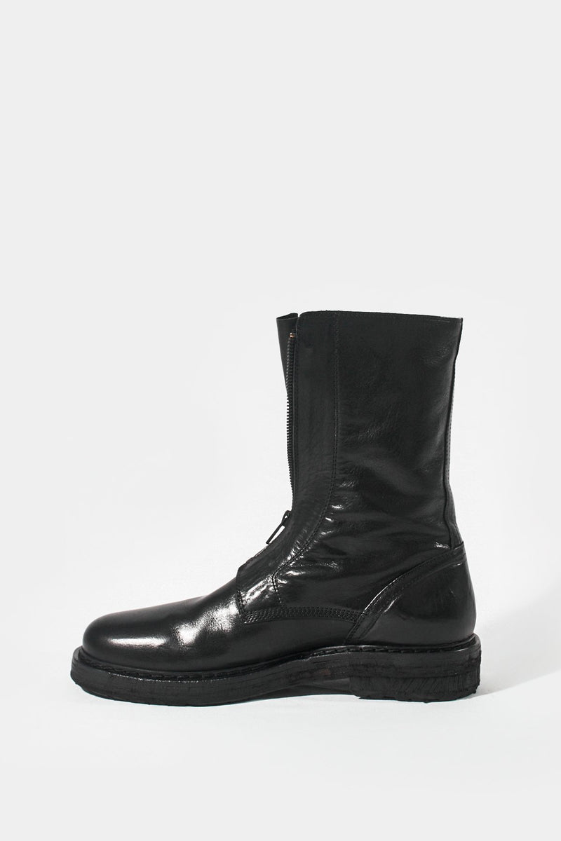 Zipped Boots