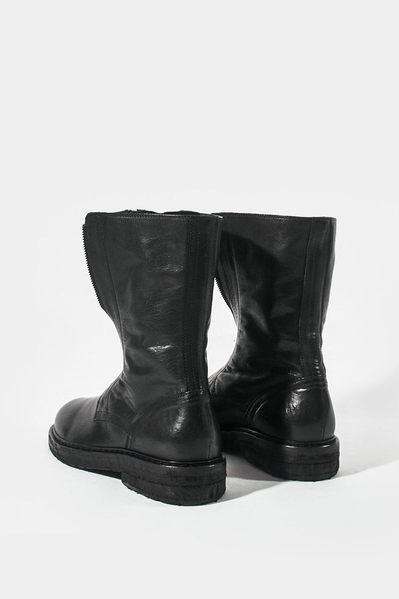 Zipped Boots