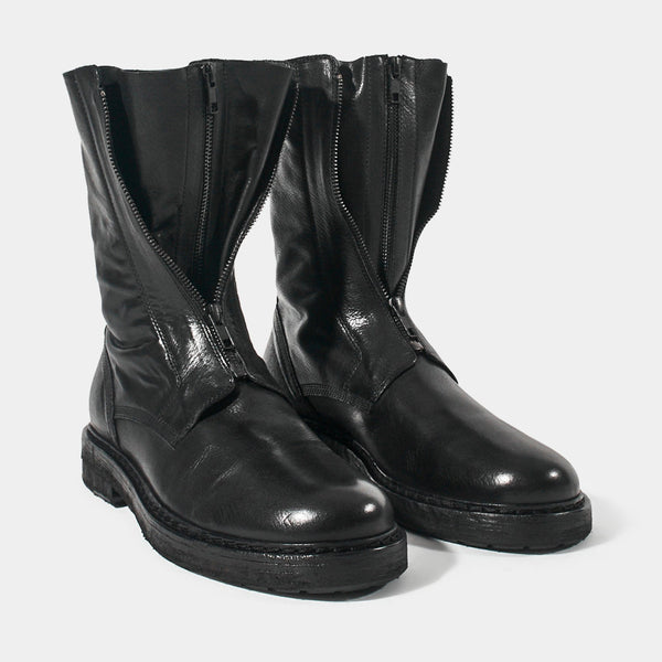 Zipped Boots
