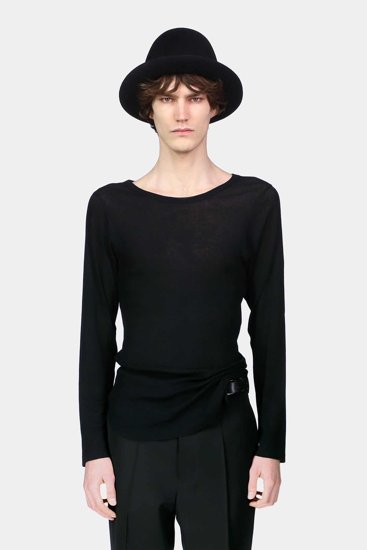 Denis Long Sleeves Rib T-Shirt