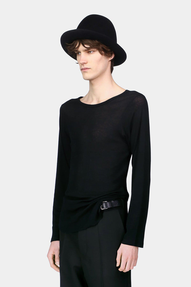 Denis Long Sleeves Rib T-Shirt
