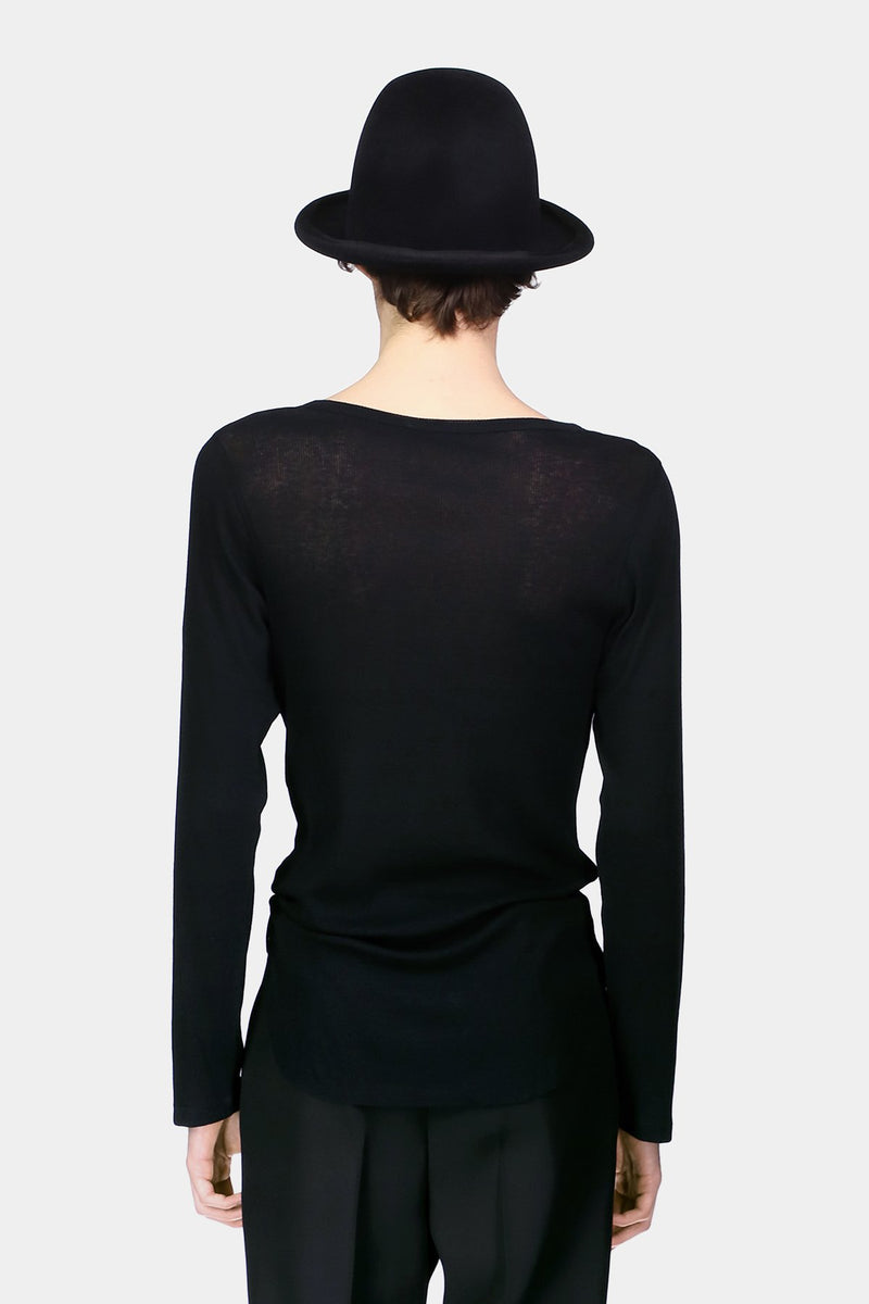 Denis Long Sleeves Rib T-Shirt