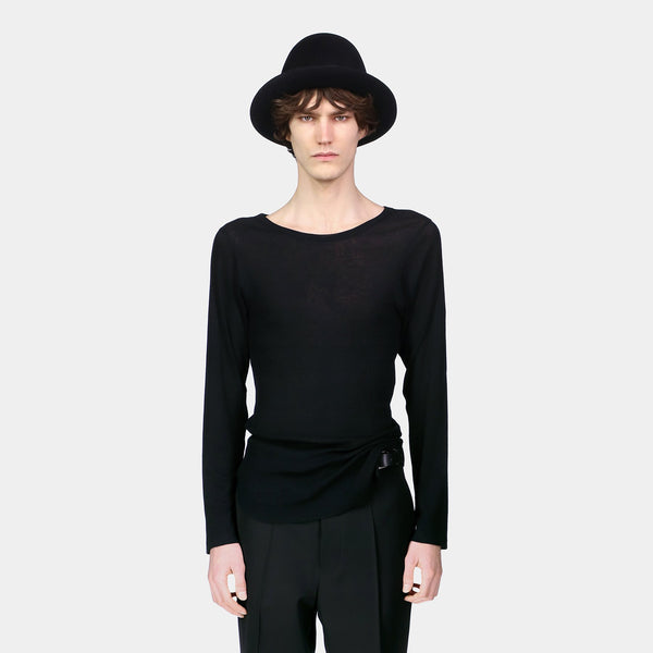 Denis Long Sleeves Rib T-Shirt