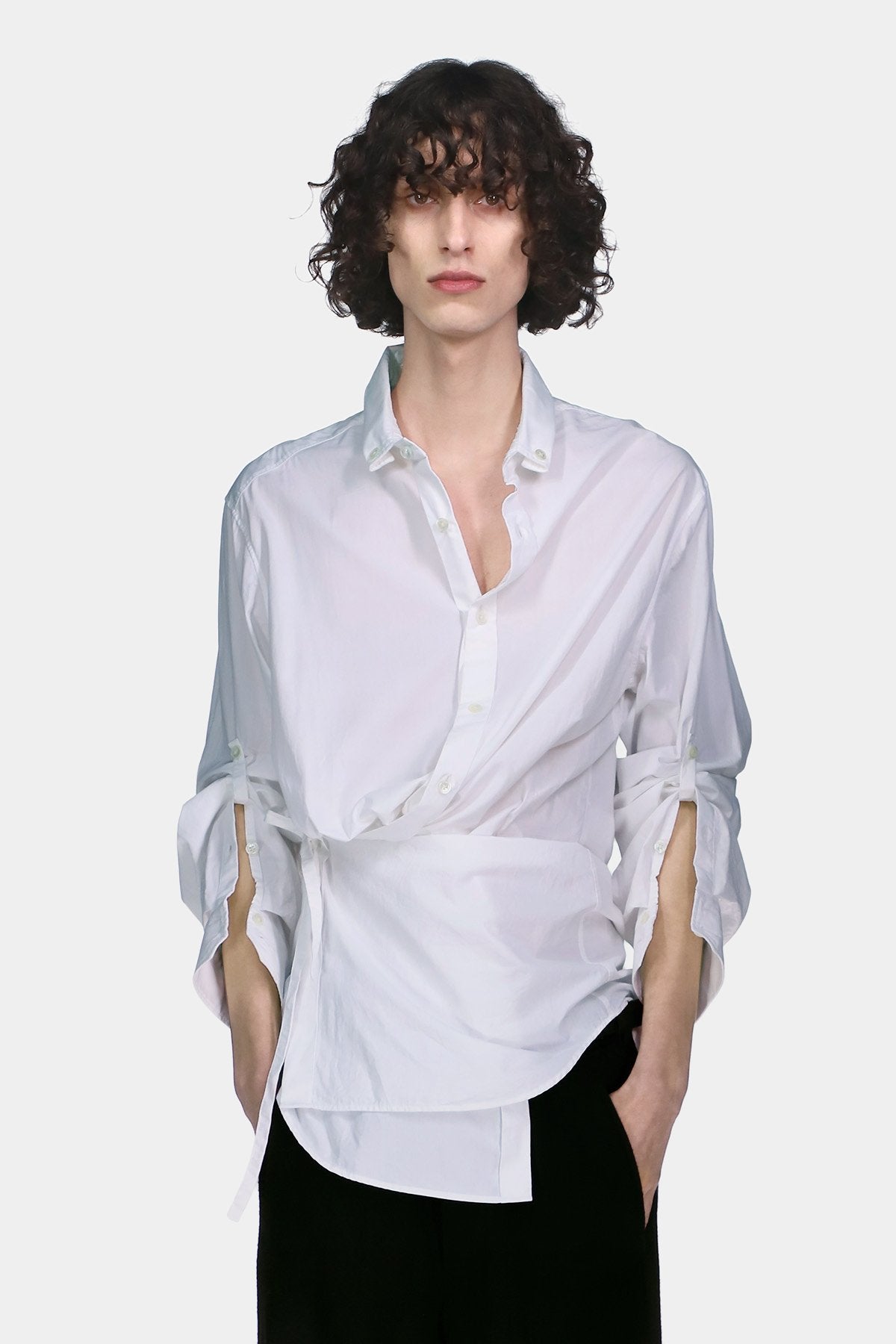 Dree Slouchy Asymmetric Shirt