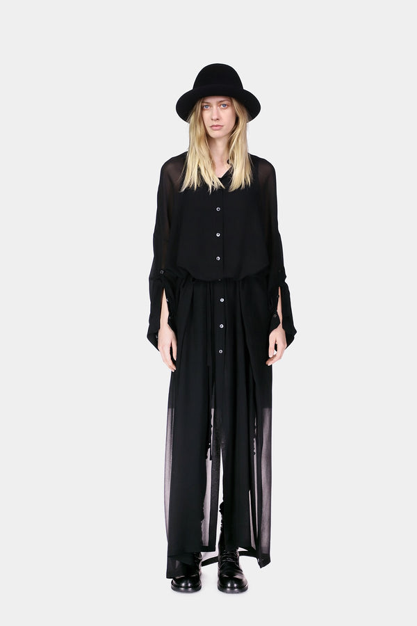 Silvie Long Shirt Dress