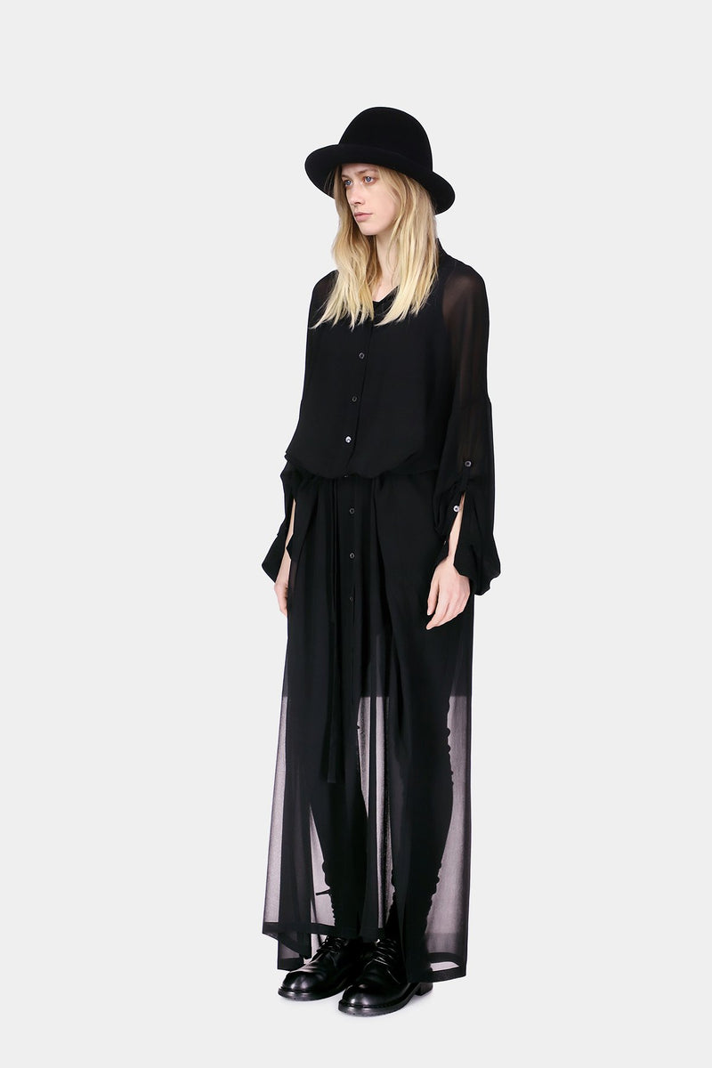 Silvie Long Shirt Dress