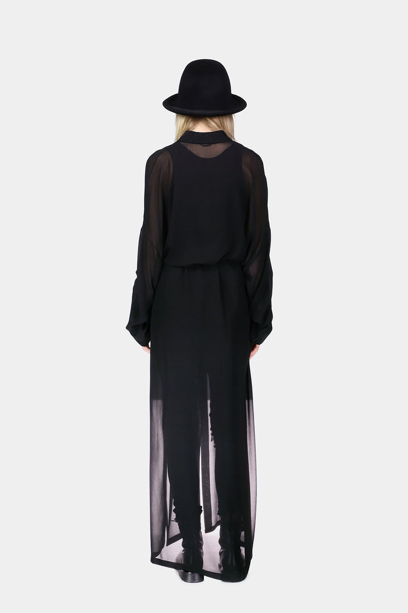 Silvie Long Shirt Dress