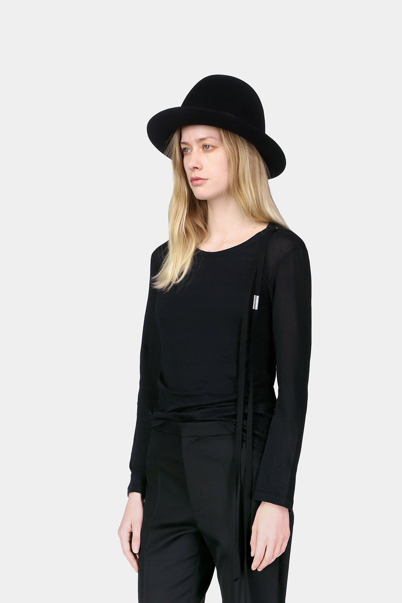 Camille Long Sleeves Rib T-Shirt
