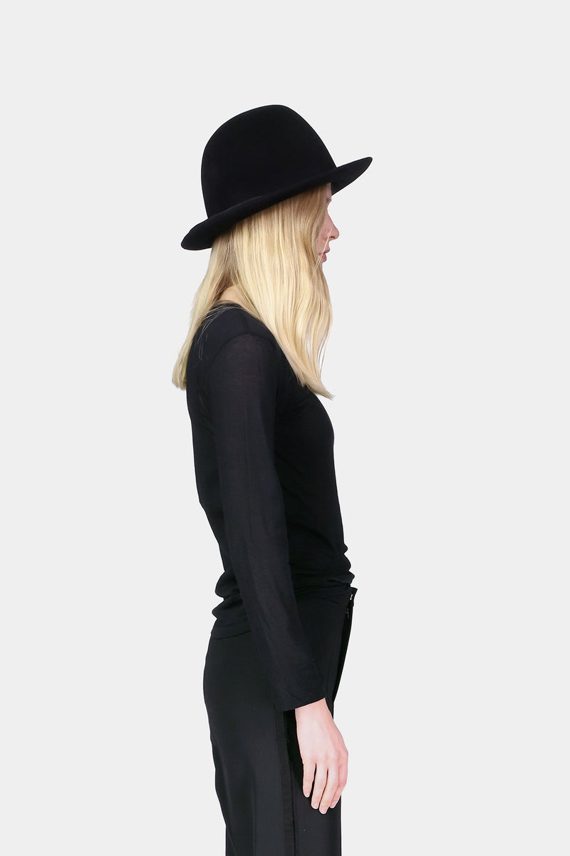 Camille Long Sleeves Rib T-Shirt