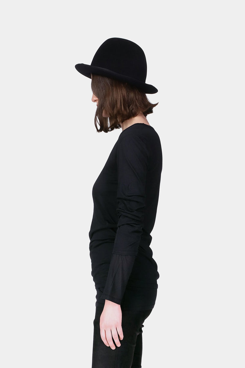 Denise Double Layer Long Sleeves Top