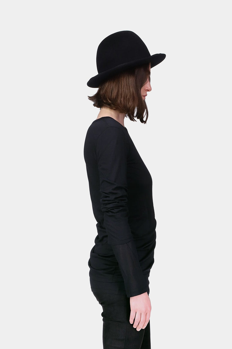 Denise Double Layer Long Sleeves Top