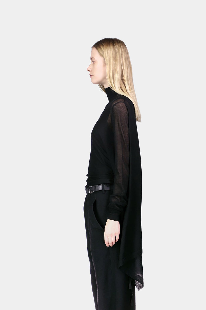 Alicia Long Sleeves Knitted Wrap