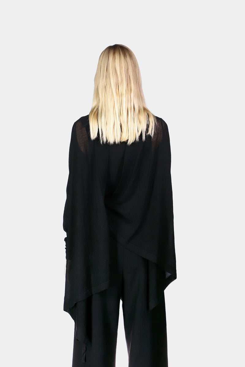 Alicia Long Sleeves Knitted Wrap