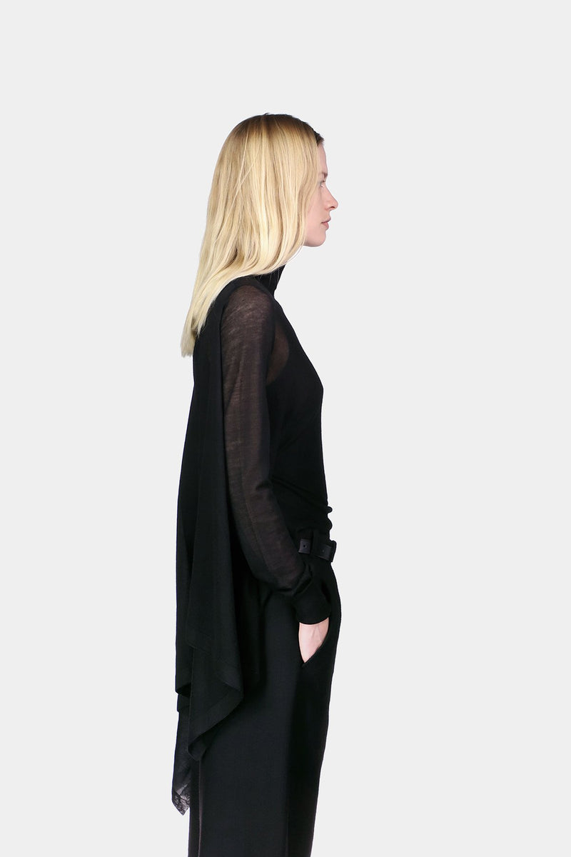 Alicia Long Sleeves Knitted Wrap
