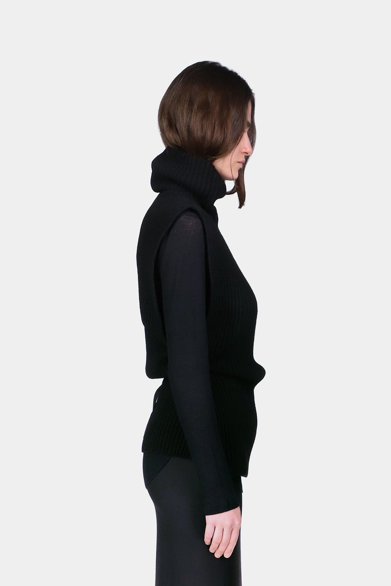 Britt Knitted Collar Accessory