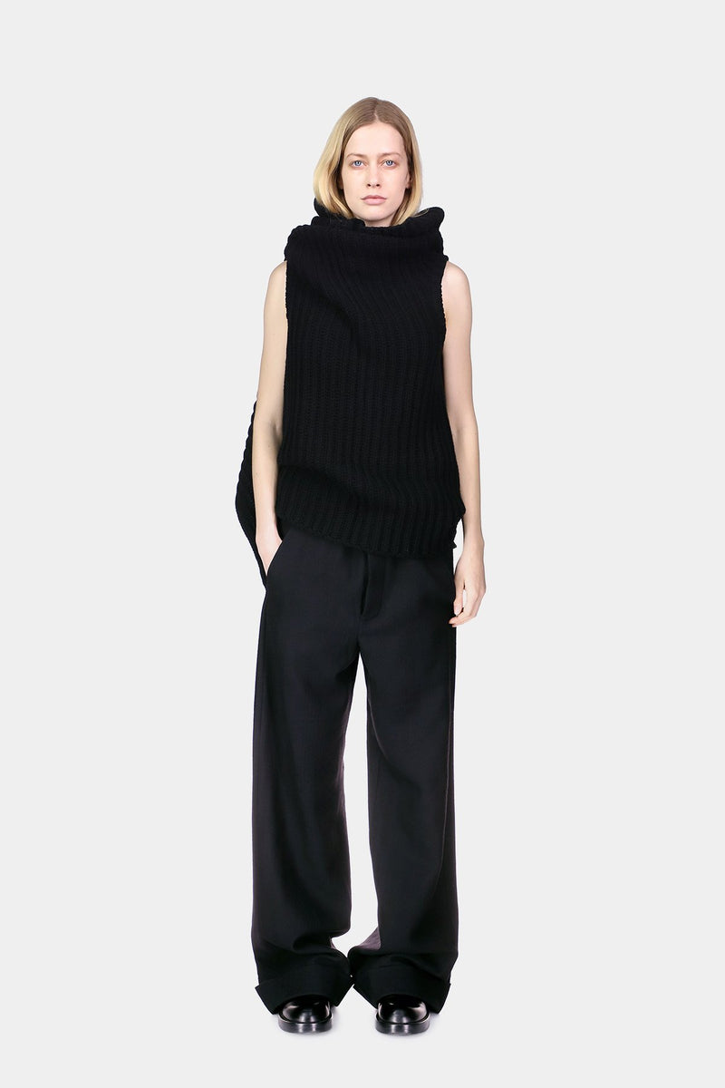 Chloe Knitted 3-Holes Top