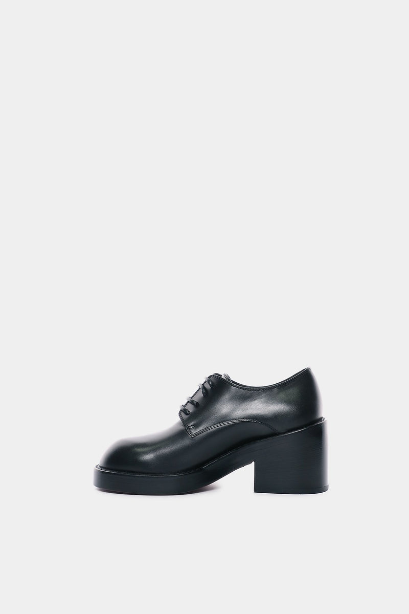 Olivier Mid Heel Lace-Up Shoes