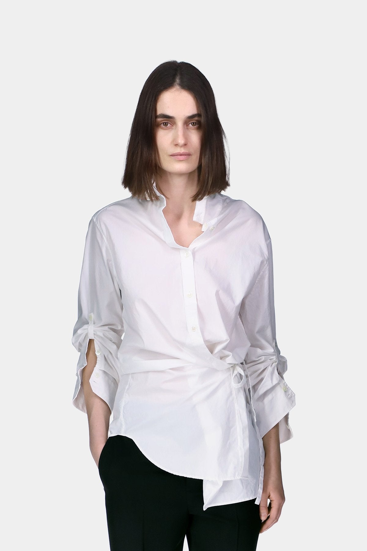 Ceciel Slouchy Asymmetric Shirt