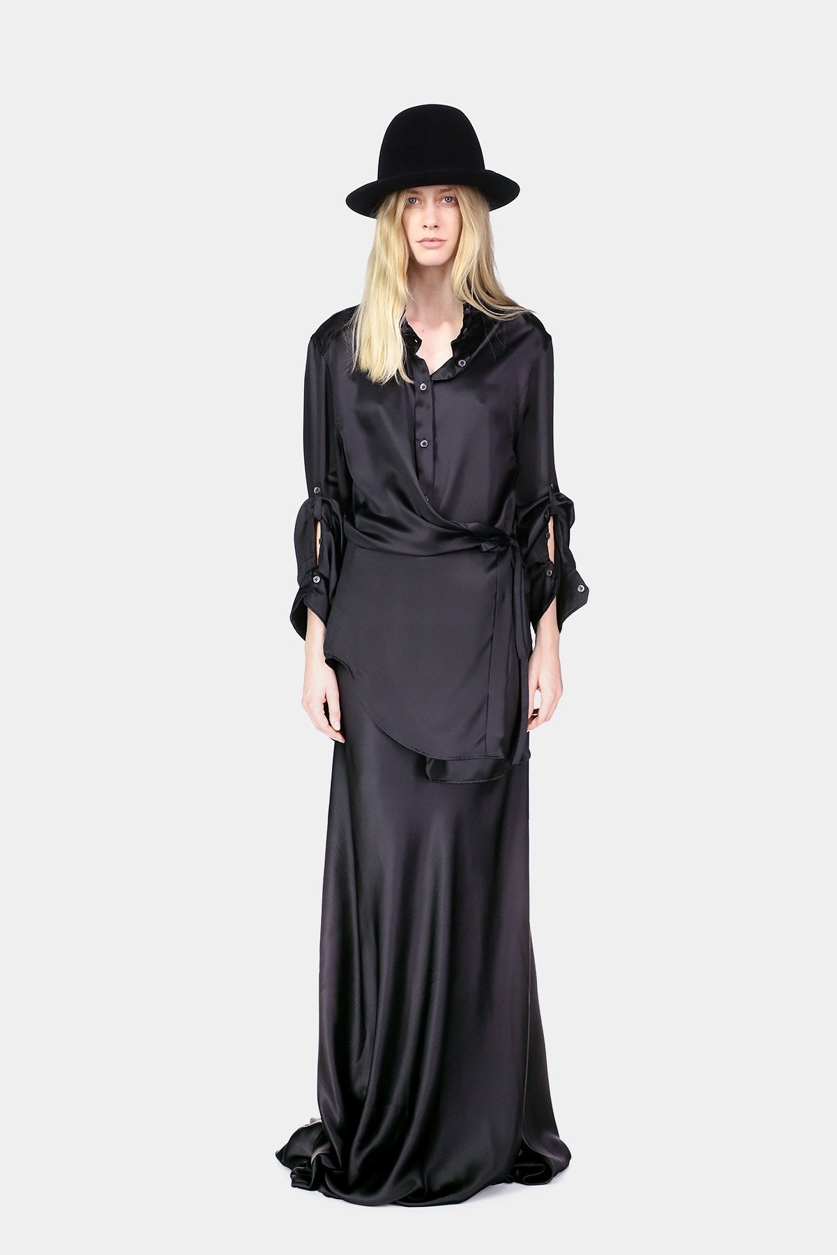 Ceciel Slouchy Asymmetric Shirt