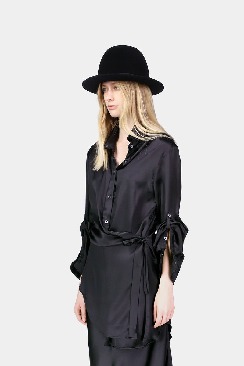 Ceciel Slouchy Asymmetric Shirt