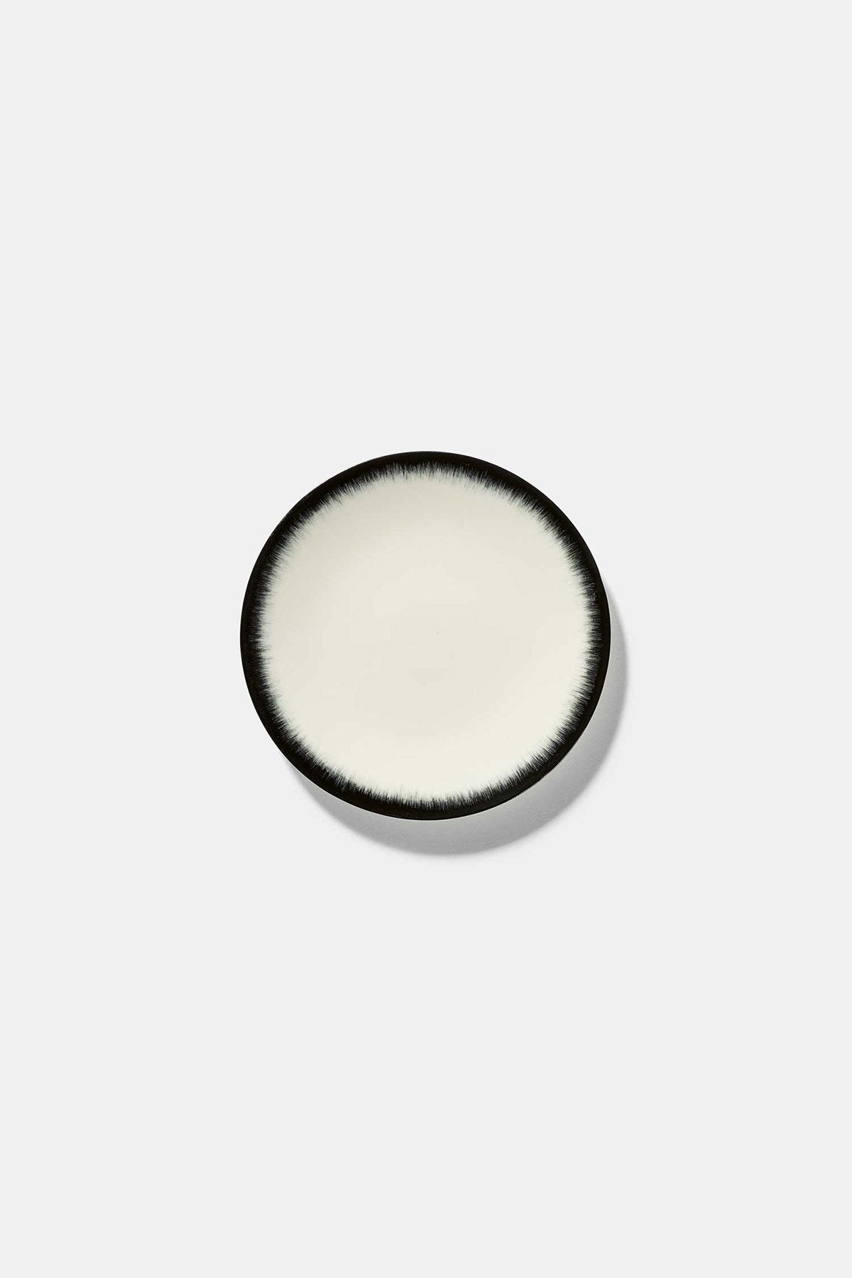 Dé porcelain plate (Var.3) - D: 14cm (2x)