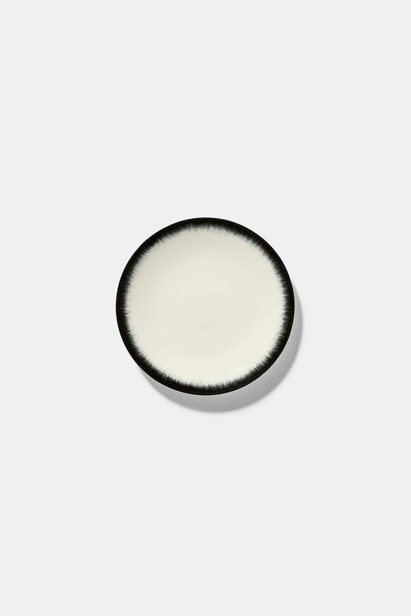 Dé porcelain plate (Var.3) - D: 14cm (2x)