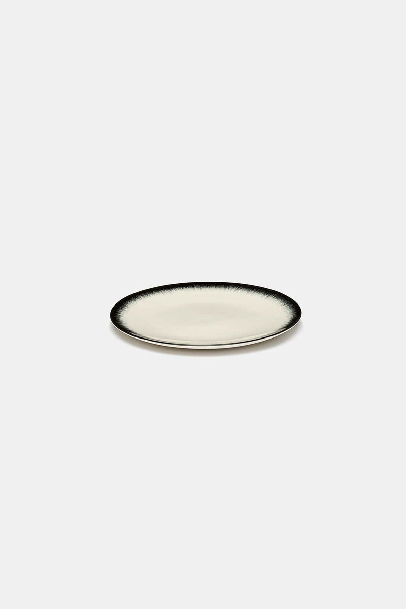 Dé porcelain plate (Var.3) - D: 14cm (2x)