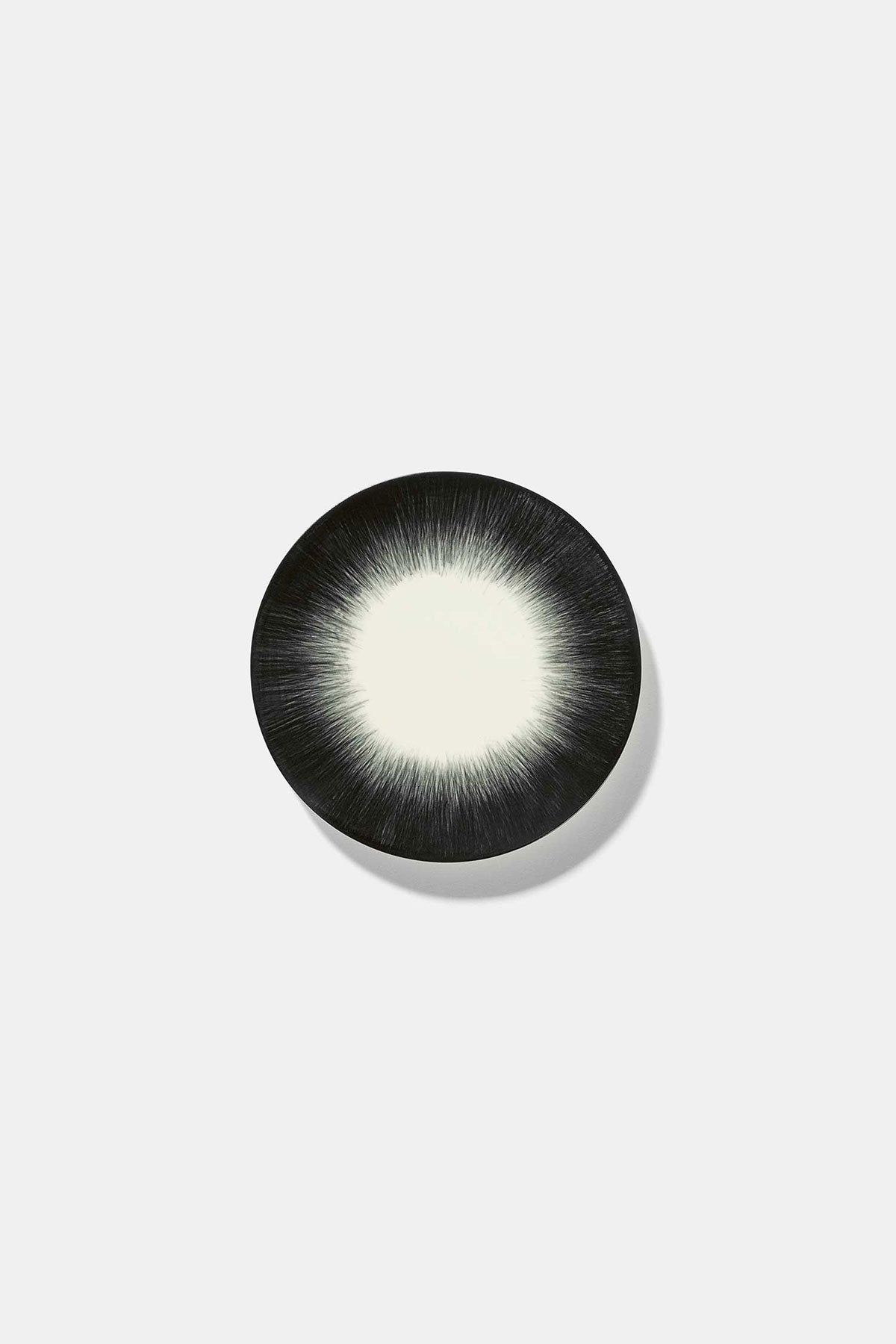 Dé porcelain plate (Var.4) - D: 14cm (2x)