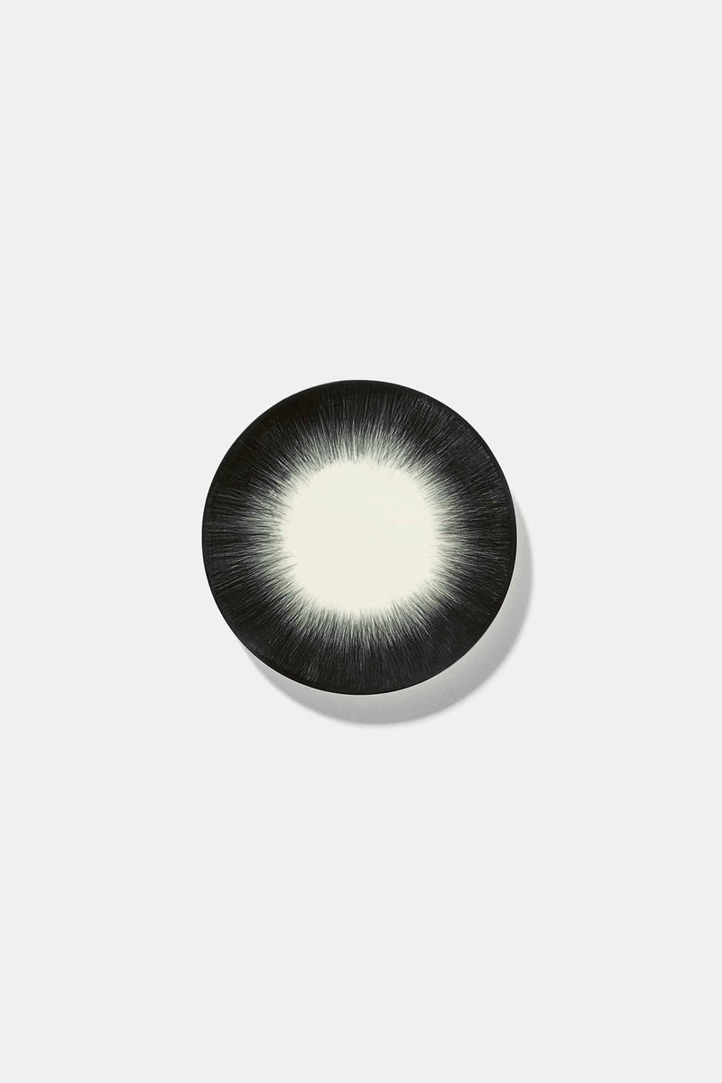 Dé porcelain plate (Var.4) - D: 14cm (2x)