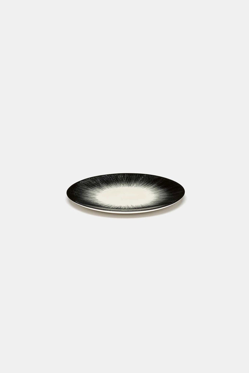 Dé porcelain plate (Var.4) - D: 14cm (2x)