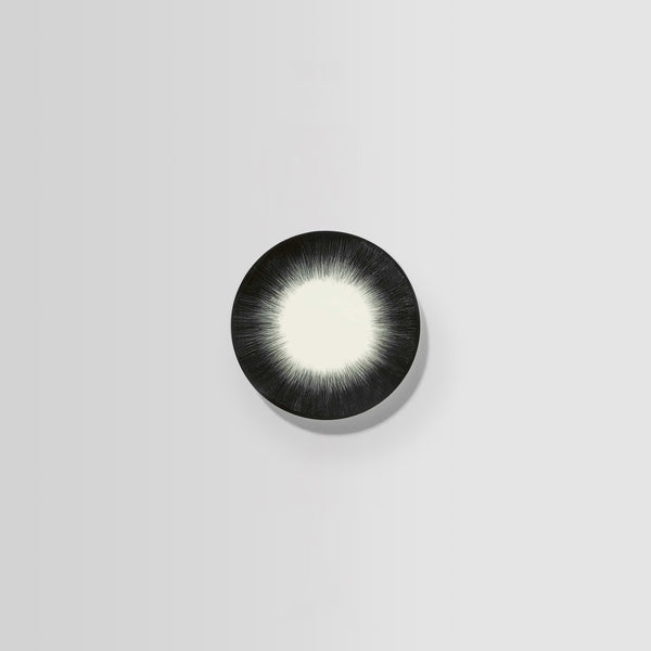 Dé porcelain plate (Var.4) - D: 14cm (2x)