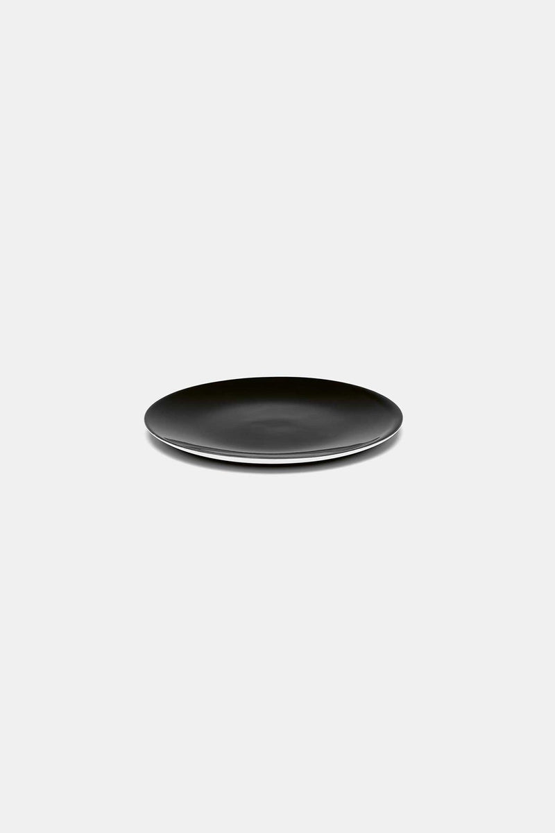 Dé porcelain plate  - D: 14cm (2x)