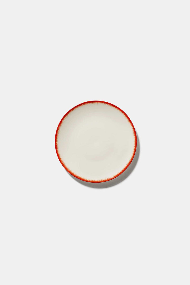 Dé porcelain plate (Var.2) - D: 14cm (2x)
