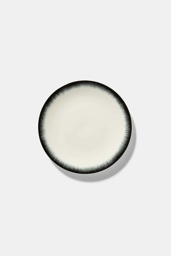 Dé porcelain plate (Var.3) - D: 17,5cm (2x)