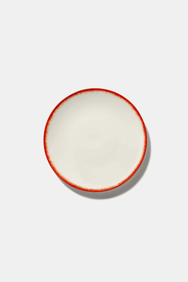 Dé porcelain plate (Var. 2) -  D 17,5cm (2x)