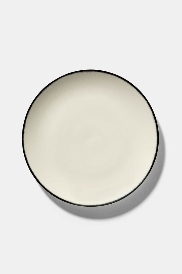 Dé porcelain plate (Var. 1) -  D: 24cm (2x)