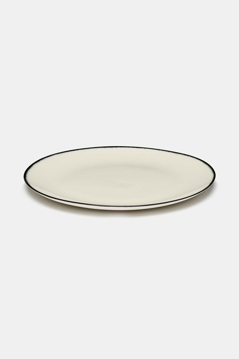 Dé porcelain plate (Var. 1) -  D: 24cm (2x)