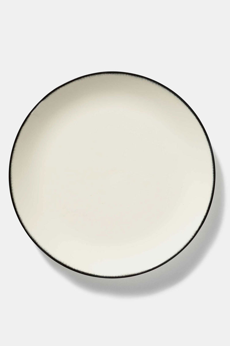 Dé porcelain plate (Var. 1) - D: 28cm (2x)