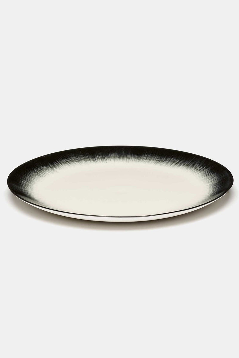 Dé porcelain Plate (Var. 4) - D: 28cm (2x)